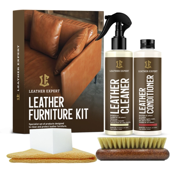 Zestaw Leather Expert Furniture Care Kit - Kompleksowa Pielęgnacja Skóry